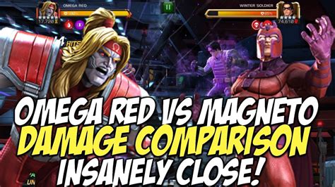 omega red vs magneto.